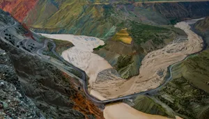 新疆安集海大峡谷风景图片第张