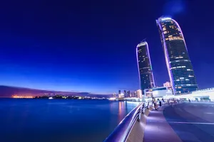 福建厦门双子塔建筑风景图片第张