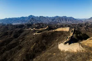 北京蟠龙山长城风景图片第张