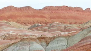 张掖丹霞地质公园风景图片第张