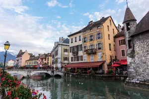 法国安纳西小镇风景图片第张