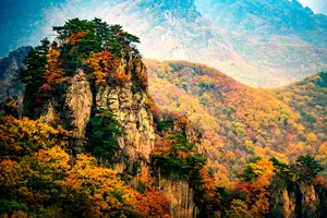 辽宁本溪关门山水库风景图片第张