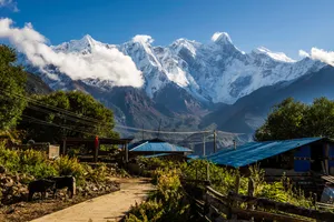 西藏南迦巴瓦峰风景图片第张
