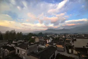 安徽醉美乡村宏村风景图片第张