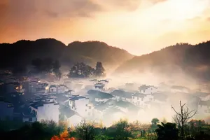 迷雾的石城风景图片第张