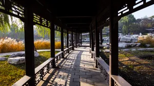 山西太原晋祠风景图片第张