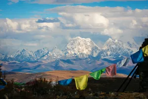 四川贡嘎雪山风景图片第张