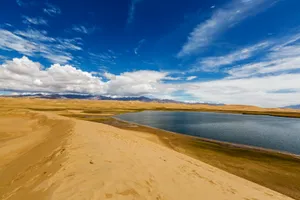 青海金子海风景图片第张