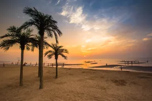 辽宁东戴河风景图片第张