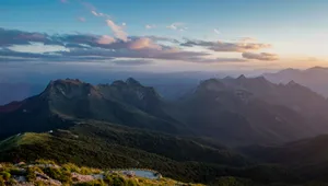 西安秦岭光头山风景图片第张
