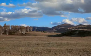 深秋苍凉的乌兰布统草原风景图片第张