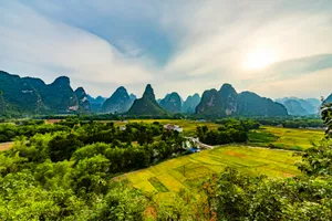 广西明仕田园风景图片第张
