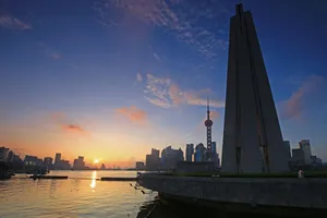 上海外滩的早晨风景图片第张