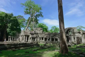 柬埔寨圣剑寺风景图片第张