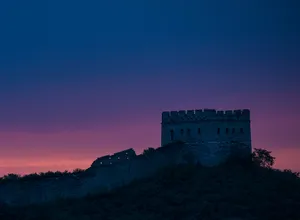 秀美金山岭长城风景图片第张