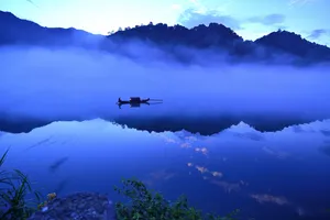 湖南资兴小东江风景图片第张