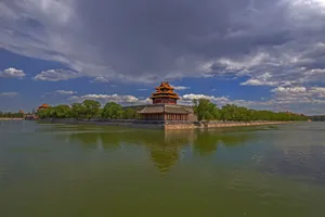 北京紫禁城角楼风景图片第张