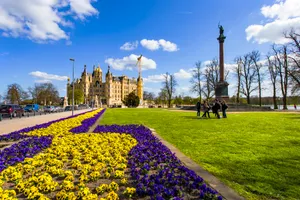德国古老城市什未林风景图片第张