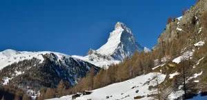瑞士马特洪峰雪景图片第张