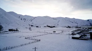 四川新都桥的冬季风景图片第张