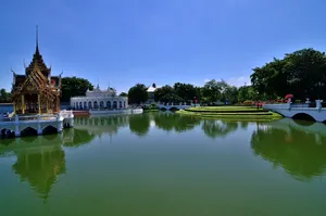 泰国邦芭茵夏宫风景图片第张
