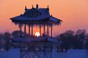 吉林雾凇岛风景图片第张