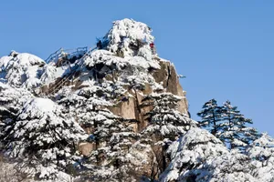 安徽雪后黄山风景图片第张