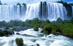 江西庐山瀑布风景图片第张