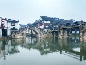 烟雨西塘古镇图片第张