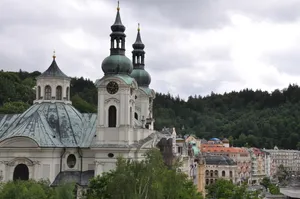 捷克温泉小镇卡罗维瓦利风景图片第张