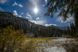 四川牟尼沟风景图片第张