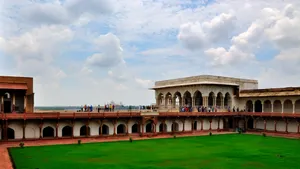 印度阿格拉红堡风景图片第张