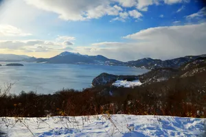 日本北海道洞爷湖风景图片第张