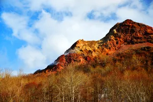 日本北海道昭和新山风景图片第张