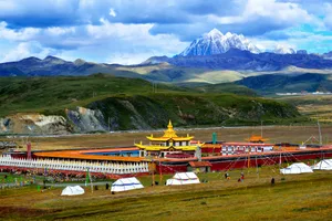 四川塔公寺风景图片第张