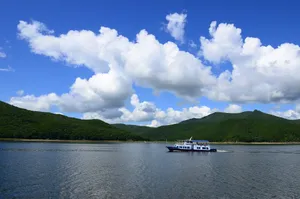 黑龙江镜泊湖风景图片第张