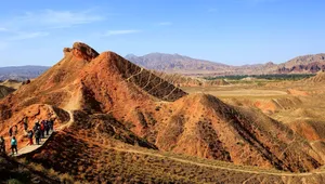 甘肃张掖丹霞风景图片第张
