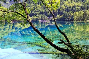 四川九寨沟山水风景图片第张
