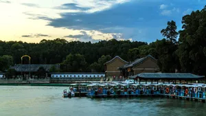 北京颐和园昆明湖风景图片第张