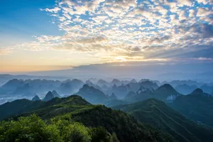 广西桂林尧山风景图片第张