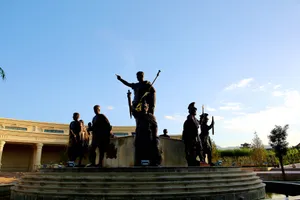 甘肃骊靬古城风景图片第张