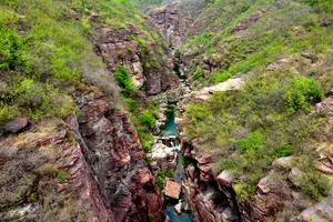 河南云台山红石峡风景图片第张