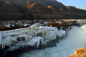 山西壶口瀑布风景图片第张