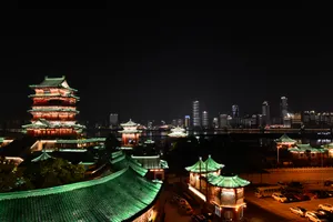 江西滕王阁夜景图片第张