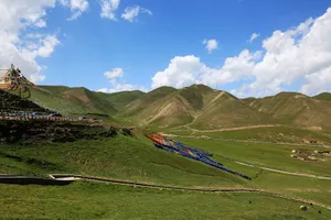 青海日月神山风景图片第张