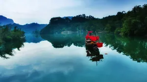 广东丹霞山夜景图片第张