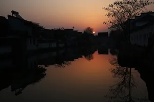 浙江安昌古镇风景图片第张