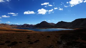西藏思金拉措风景图片第张