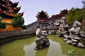 浙江灵音寺风景图片第张