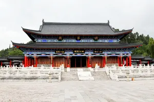 云南丽江木府风景图片第张